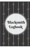 Blacksmith Logbook: Notebook with sections to list down your tools and client details