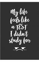 My Life Feels Like A Test I Didn't Study For