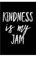 Kindness Is My Jam: Love & Peace Music Notebook - 120 Pages 6x9 Blank Music Sheet Composition