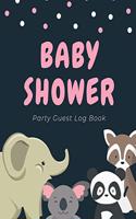 Baby Shower Party Guest Log Book: funny mad lib style fill in game guest book comes with funny fill in style pages that will bring funny laughs when read out loud to the group! Makes