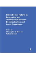 Public Sector Reform in Developing and Transitional Countries