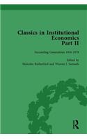 Classics in Institutional Economics, Part II, Volume 6