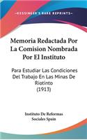 Memoria Redactada Por La Comision Nombrada Por El Instituto