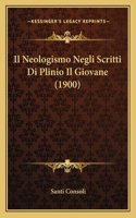 Il Neologismo Negli Scritti Di Plinio Il Giovane (1900)