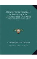 Description Generale Et Statistique Du Departement De L'Aude