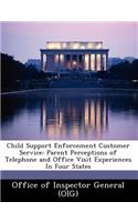 Child Support Enforcement Customer Service