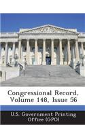 Congressional Record, Volume 148, Issue 56
