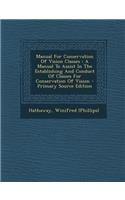 Manual for Conservation of Vision Classes