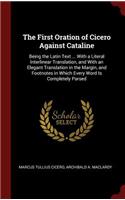 The First Oration of Cicero Against Cataline