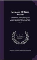 Memoirs Of Baron Bunsen