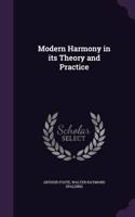 Modern Harmony in its Theory and Practice