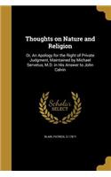 Thoughts on Nature and Religion