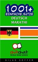 1001+ Einfache Satze Deutsch - Marathi