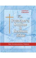 Preacher's Outline & Sermon Bible-NIV-Galatians-Colossians