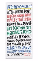 6-Pack Em & Friends It's Like Puberty Perimenopause Support Card