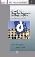 dHealth 2020 – Biomedical Informatics for Health and Care