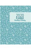 2020 Monthly & Weekly Planner