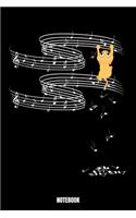 Notebook: Music Music Log Book I Blank Sheet Music for Guitar and other Instruments I Music Manuscript paper I 6 String Chord I Teachers and Students Music Di