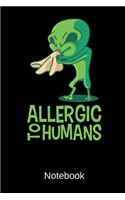Allergic To Humans Notebook