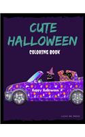 Cute halloween Coloring Book