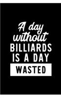 A Day Without Billiards Is A Day Wasted