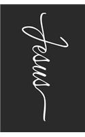 Jesus Cross Journal Notebook: Christian Note Taker Journaling