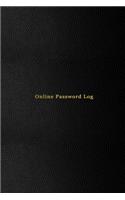 Online Password Log