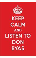 Keep Calm and Listen to Don Byas: Don Byas Designer Notebook