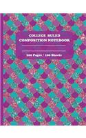 College Ruled Composition Notebook
