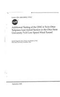 Additional Testing of the Dhc-6 Twin Otter Tailplane Iced Airfoil Section in the Ohio State University 7x10 Low Speed Wind Tunnel. Volume 2