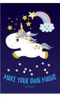 Make Your Own Magic: 2019 Yearly Planner Monthly Calendar Daily Agenda Weekly Personal Organizer