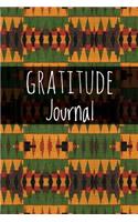 Gratitude Journal: African Print 2, For Reflection & Thanksgiving, With Gratitude Prompt, 102 Pages, 6" x 9" - (Gratitude Journals)