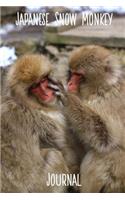Japanese Snow Monkey Journal