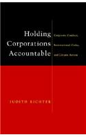 Holding Corporations Accountable