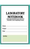 Laboratory Notebook: Scientific Grid Graphing Format. Primary record of research, hypotheses, experiments and initial analysis or interpretation of these experiments. Fo