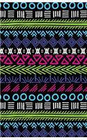 Bullet Journal Tribal Art Pattern Black: Graph Design - 162 Numbered Pages with 150 Graph Style Grid Pages, 6 Index Pages and 2 Key Pages in Easy to Carry 5.5 X 8.5 Size