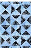 Journal Notebook Triangles With Dots Pattern 10