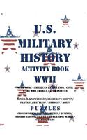U.S. Military History Activity Book WWII with American Revolution Civil War WWI