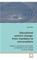 Educational systems change