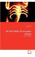 2D SDS PAGE Of scorpion venom