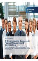 Entrepreneurial Success in Federal Government Contracting