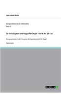 52 Passacaglien und Fugen für Orgel - Teil B: Nr. 27 - 52: Kompositionen in den Tonarten des Quintenzirkels für Orgel