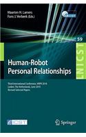 Human-Robot Personal Relationships