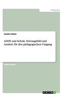 ADHS und Schule. Störungsbild und Ansätze für den pädagogischen Umgang