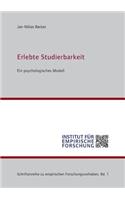 Erlebte Studierbarkeit