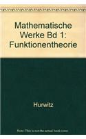 Mathematische Werke Bd 1: Funktionentheorie