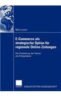 E-Commerce ALS Strategische Option Für Regionale Online-Zeitungen