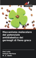 Meccanismo molecolare del potenziale antidiabetico dei germogli di fieno greco