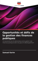 Opportunités et défis de la gestion des finances publiques