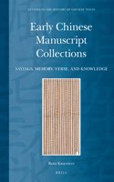 Early Chinese Manuscript Collections